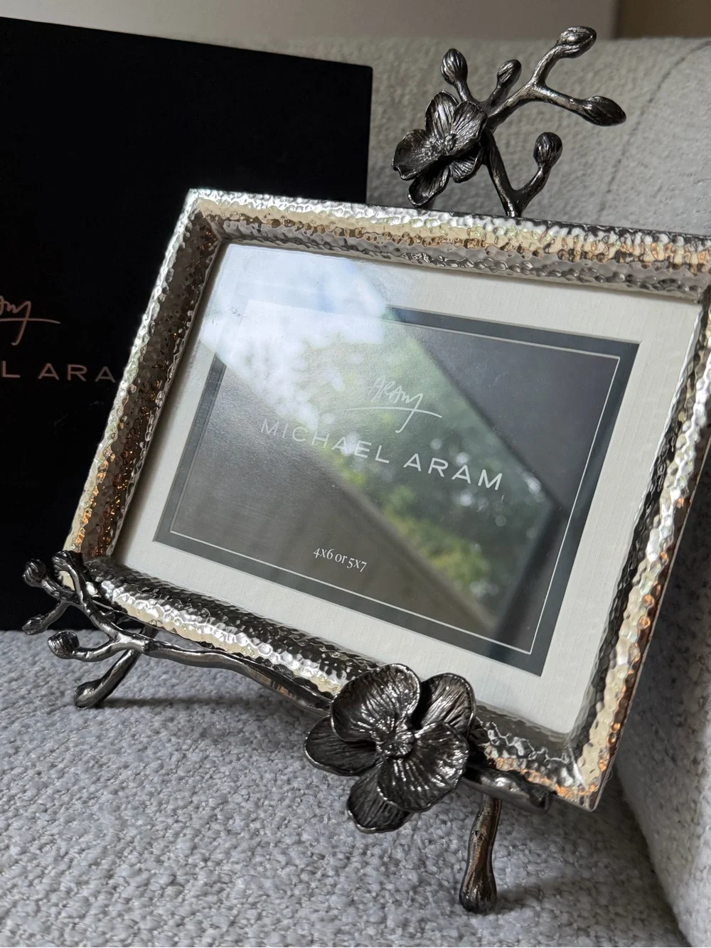 Michael Aram White Orchid Photo Frame 4x6 or 5x7